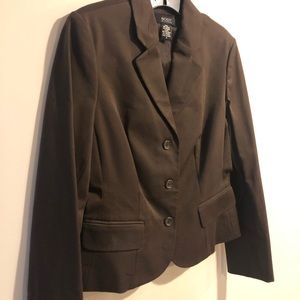 Brown blazer